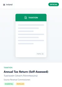 Annual Tax Return (Self-Assessed)